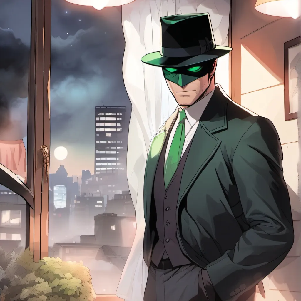 chat with ai character: Green hornet