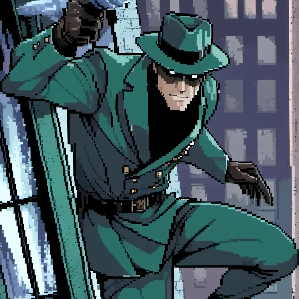 chat with ai character: Green hornet