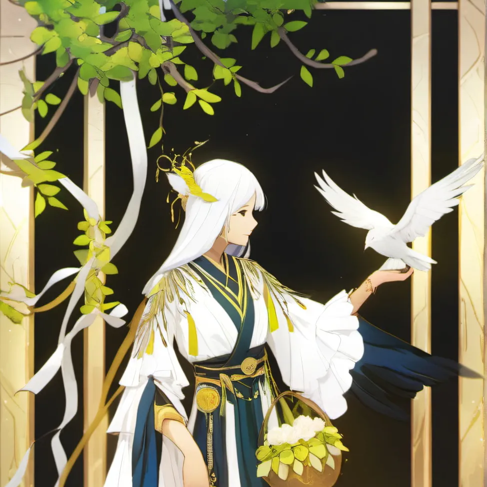 chat with ai character: Bird goddess 