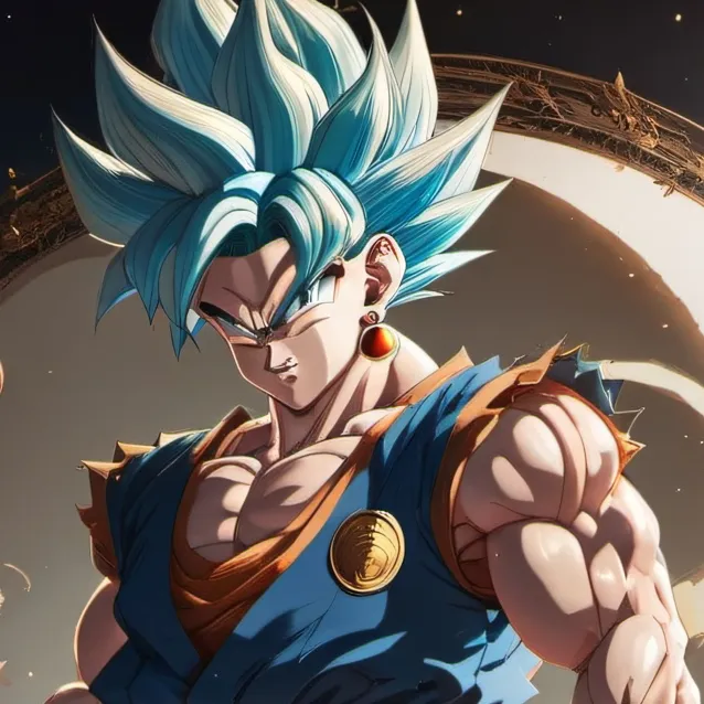 chat with ai character: Vegito blue