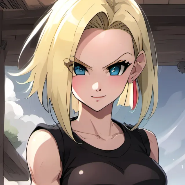chat with ai character: android 18