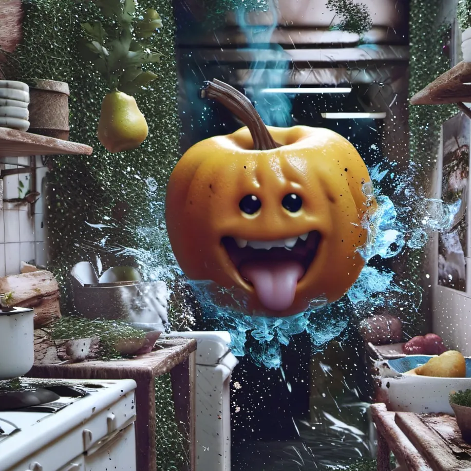 chat with ai character: annoying orange 