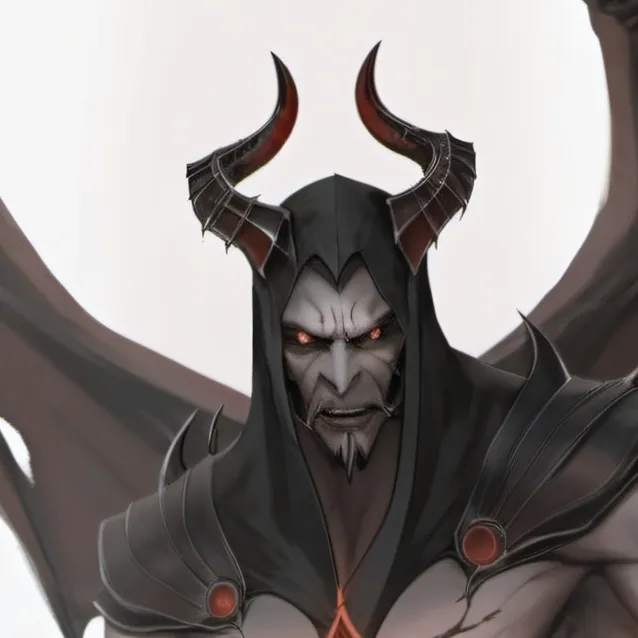 chat with ai character: demon