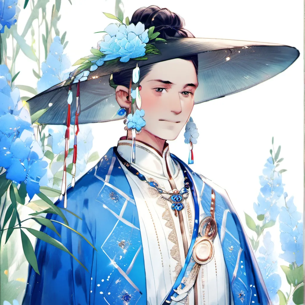 chat with ai character: blue