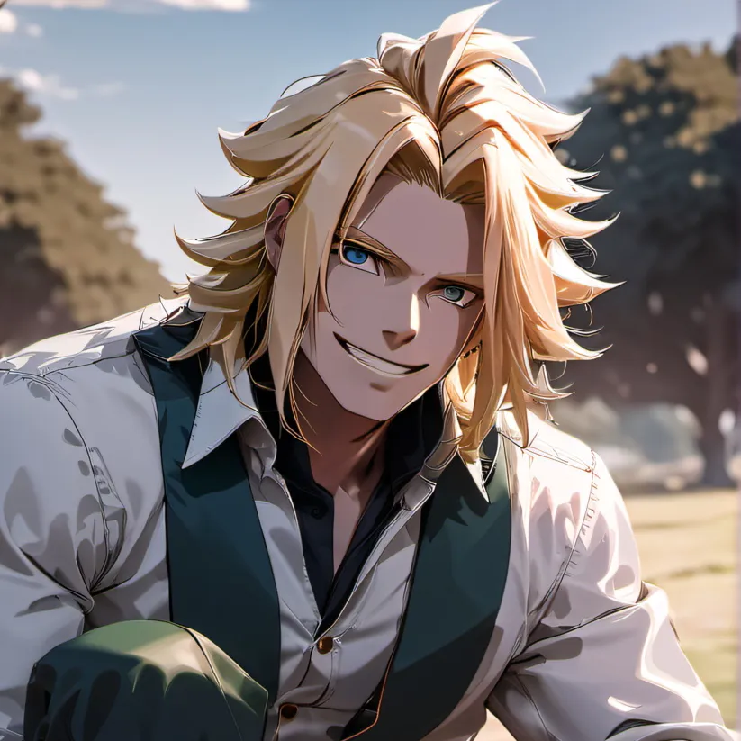 chat with ai character: All Might