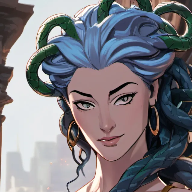 chat with ai character: Medusa