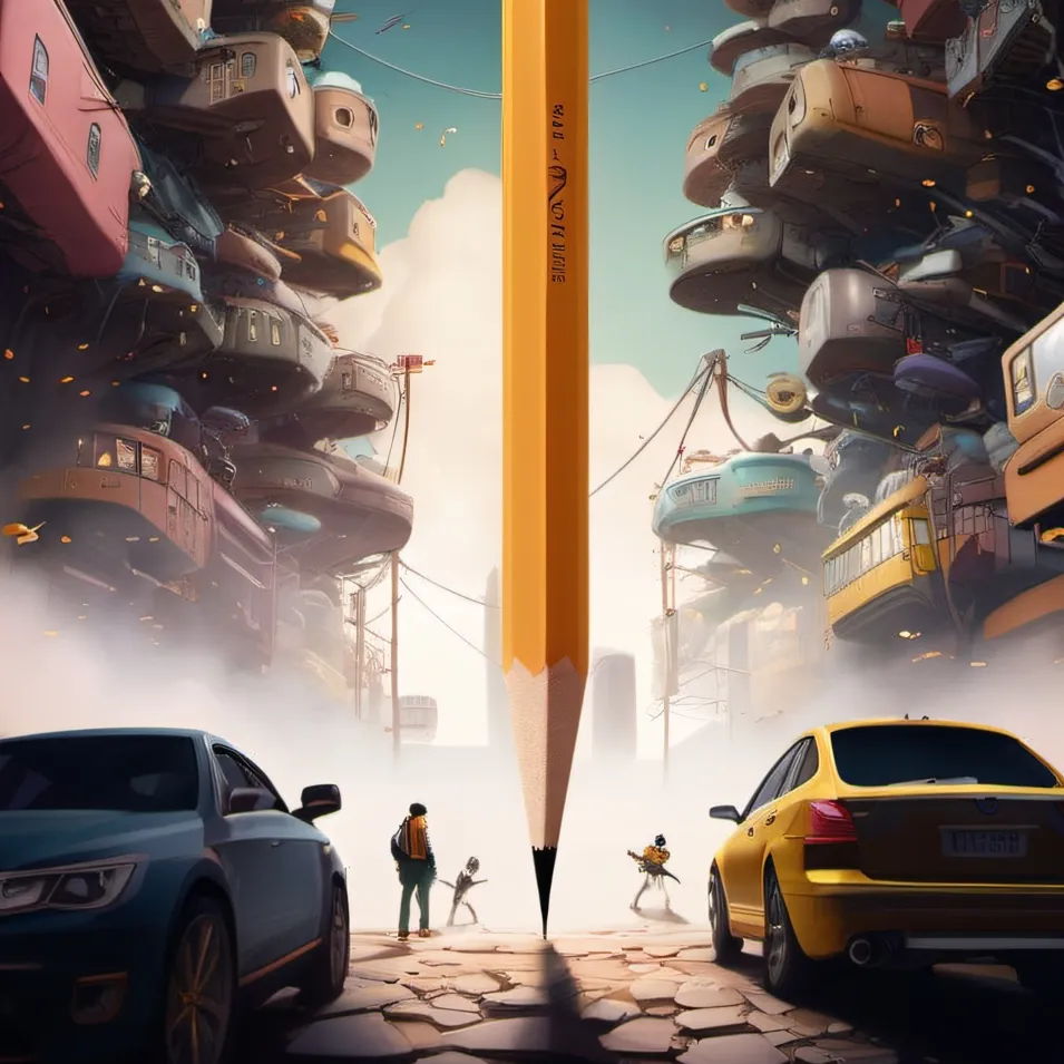 chat with ai character: pencil