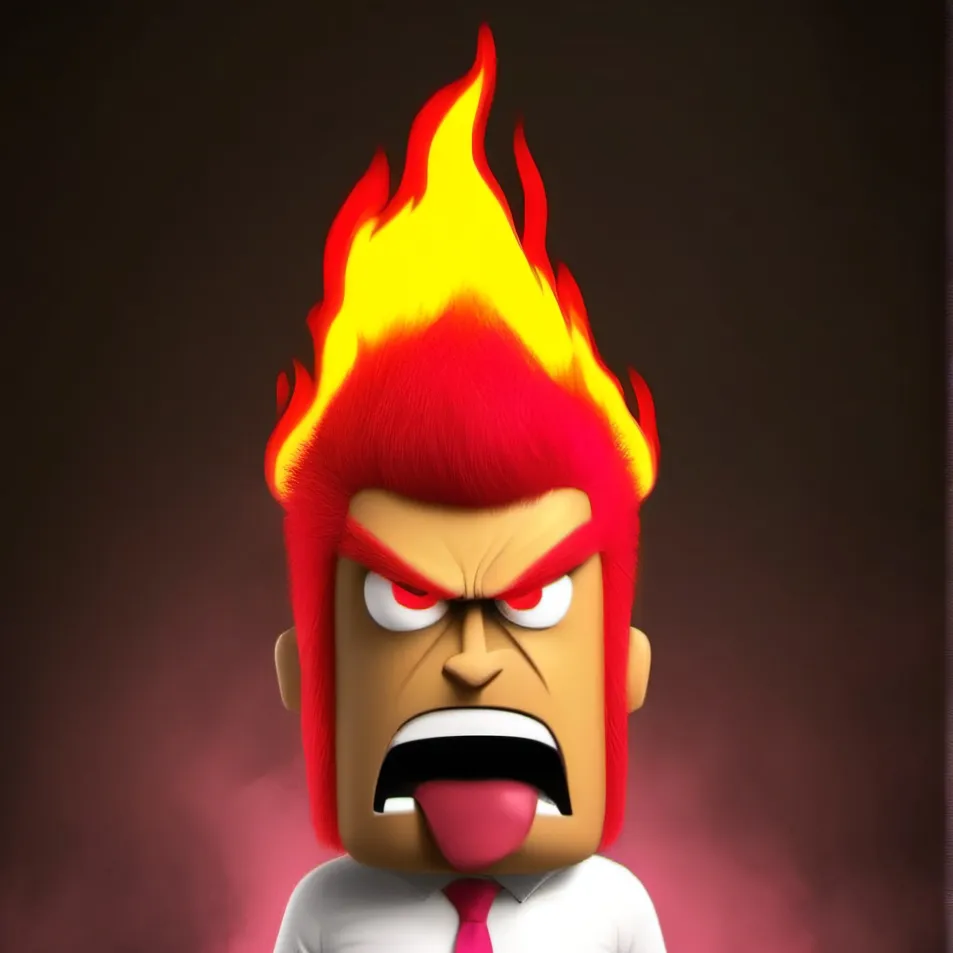 chat with ai character: creepy anger