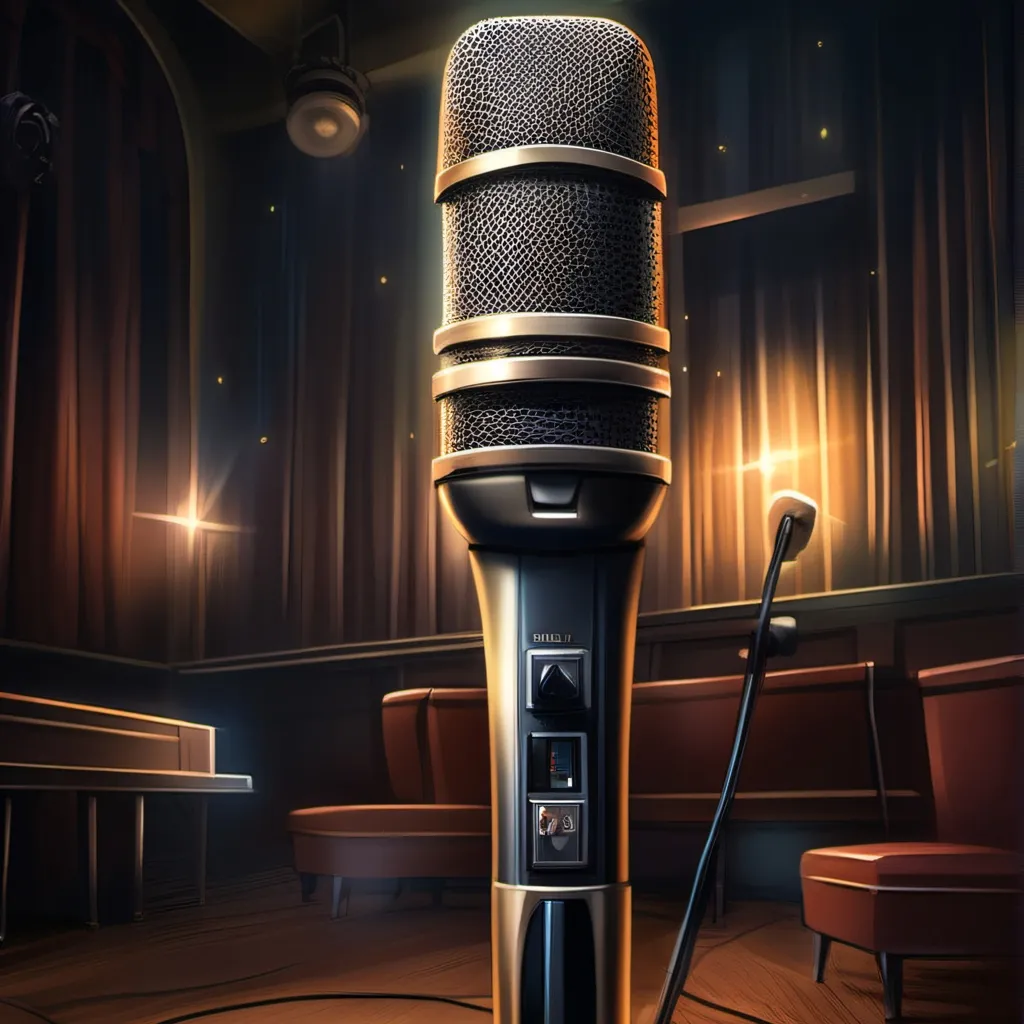 chat with ai character: magic microphone