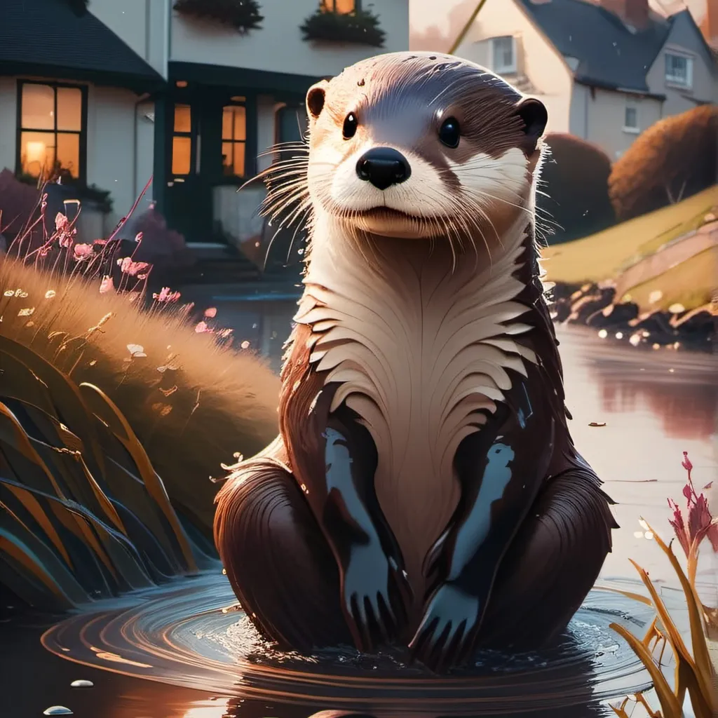 chat with ai character: cold otter