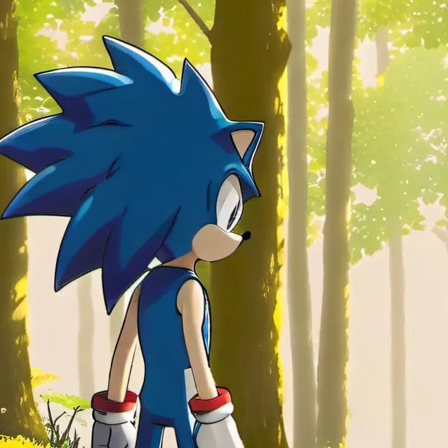 chat with ai character: sonic