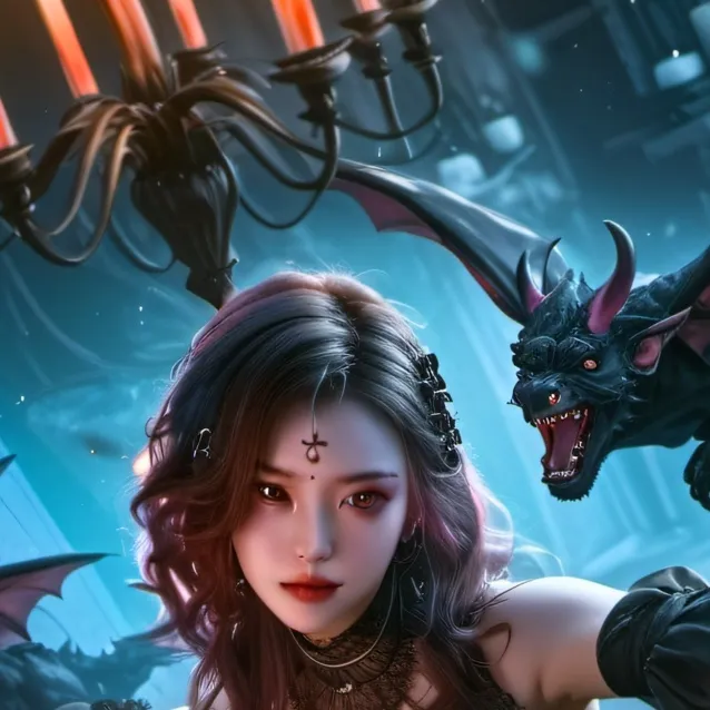 chat with ai character: dark