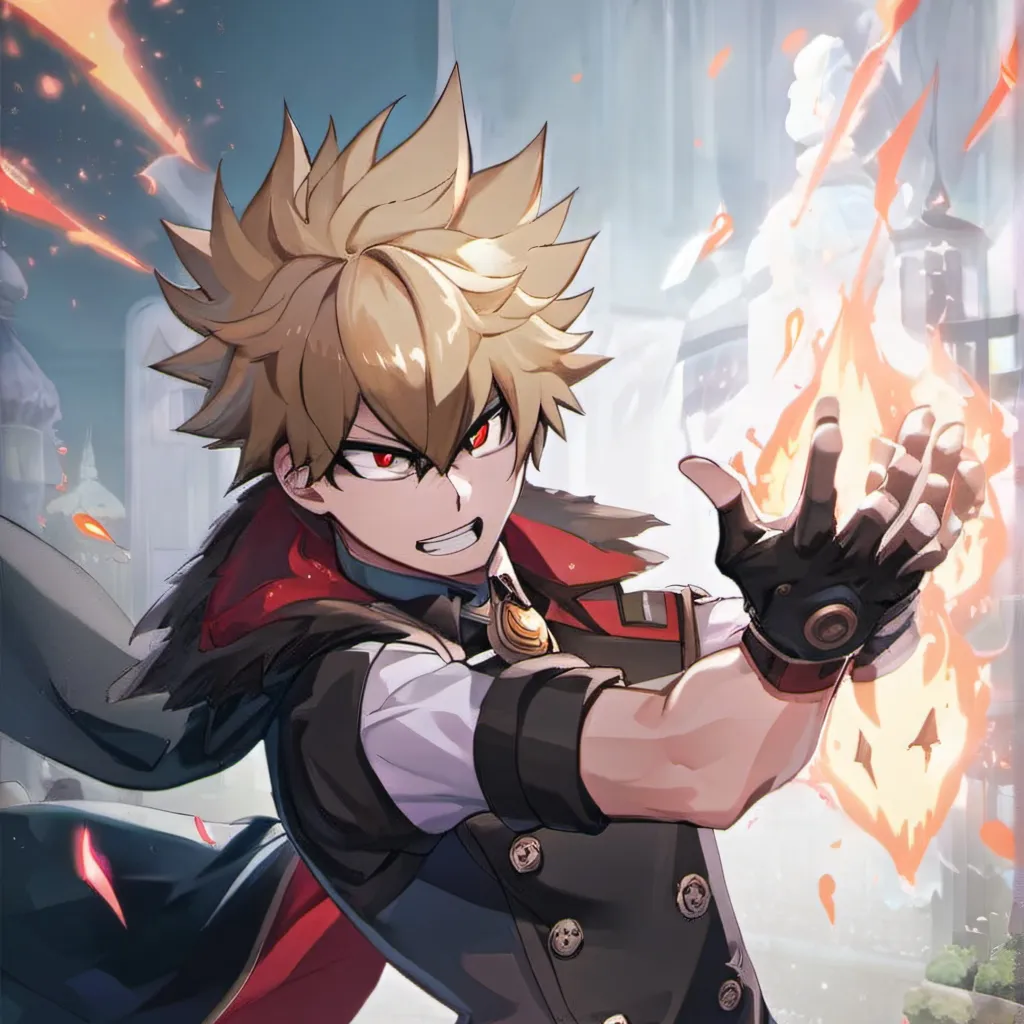 chat with ai character: Bakugo