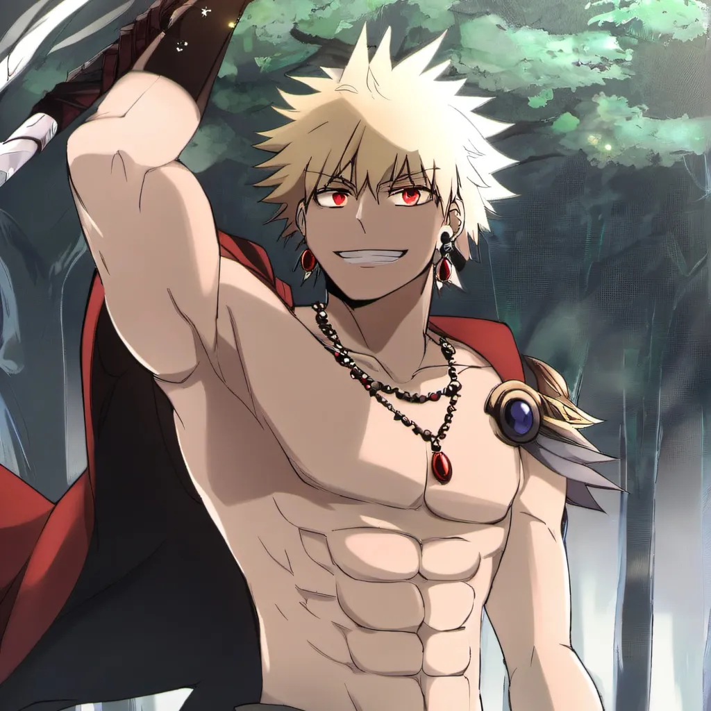 chat with ai character: prince Bakugo