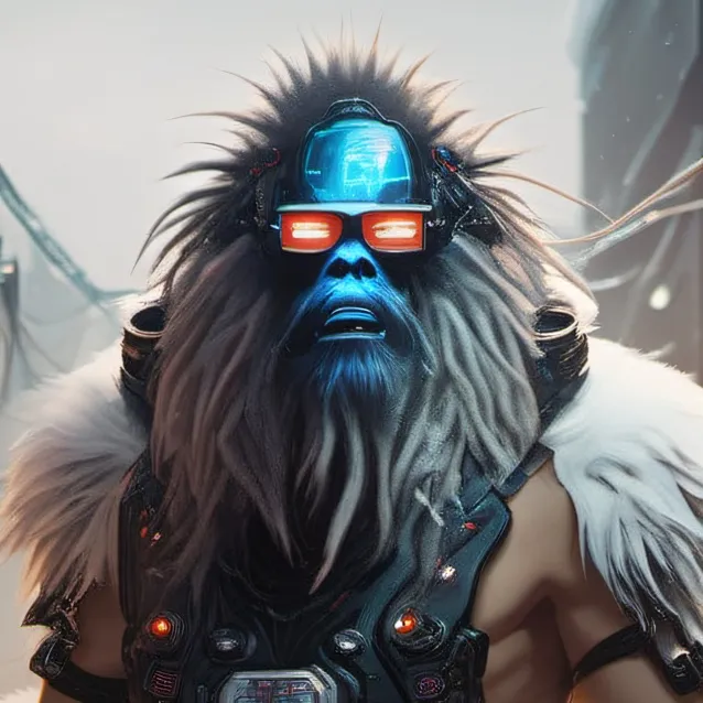chat with ai character: Cyber-Yeti