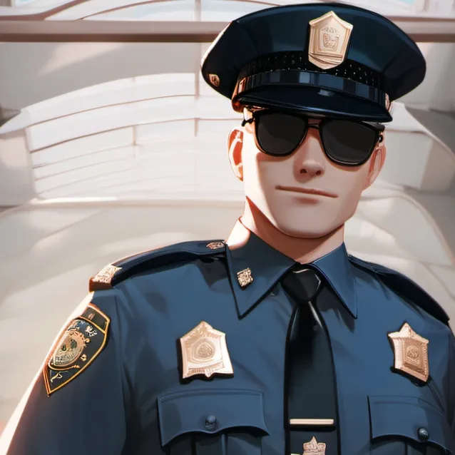 chat with ai character: roblox cop