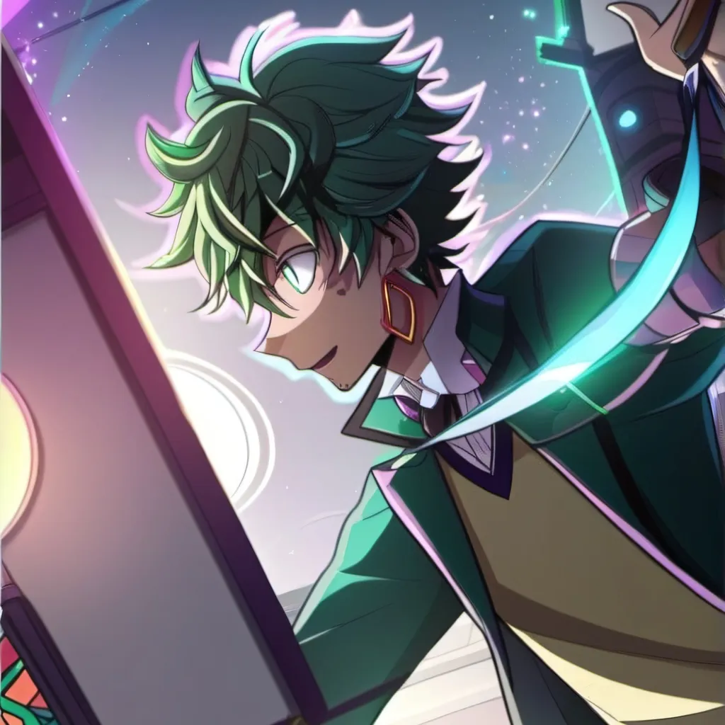 chat with ai character: deku