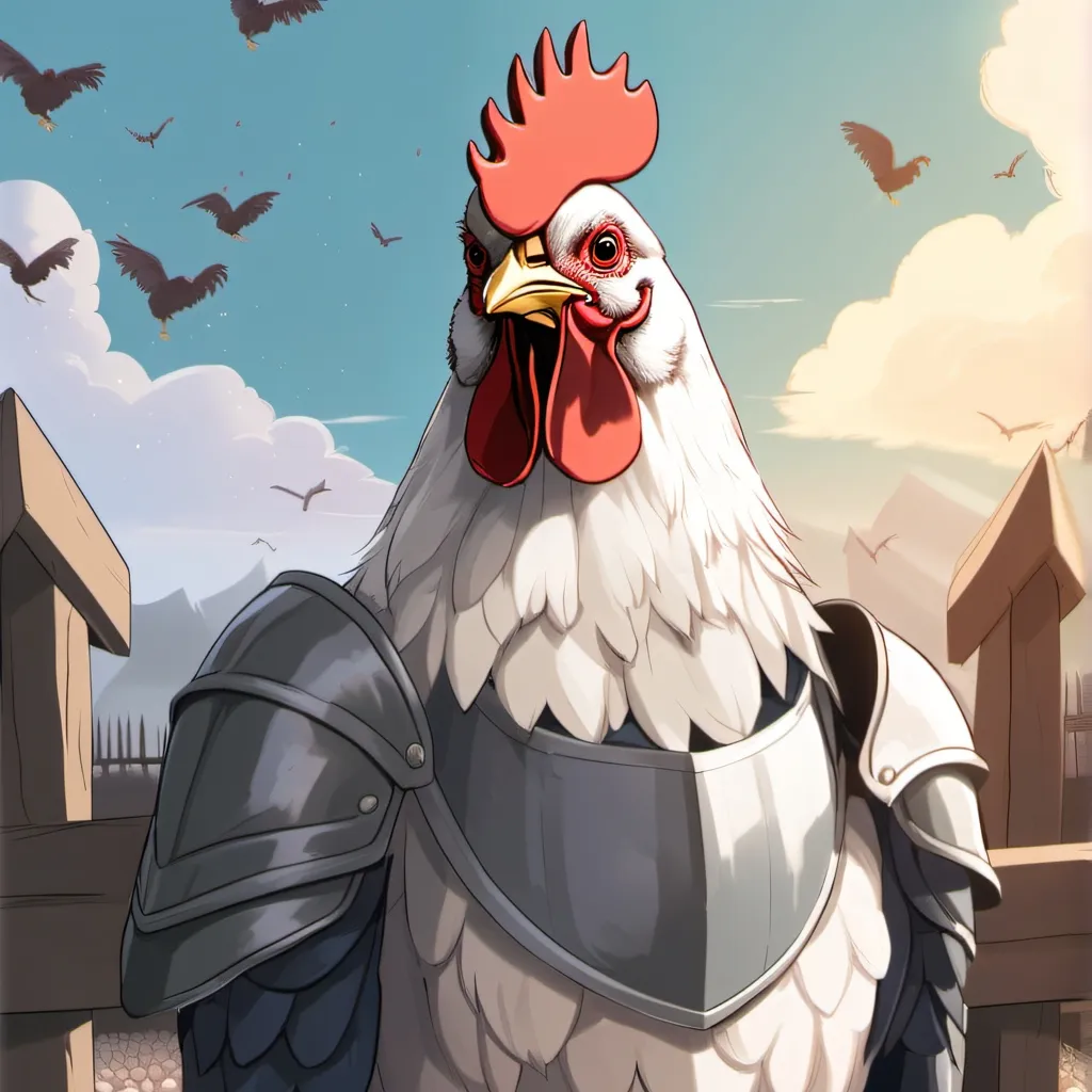 chat with ai character: Cluckington III