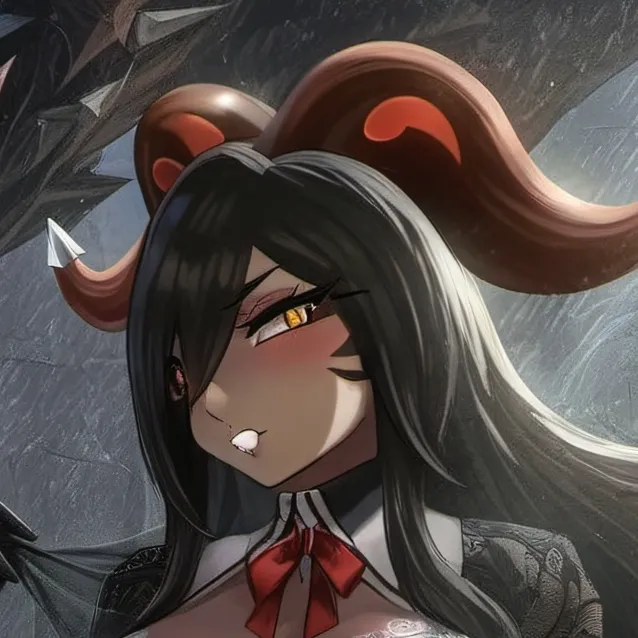 chat with ai character: Houndoom Maid!