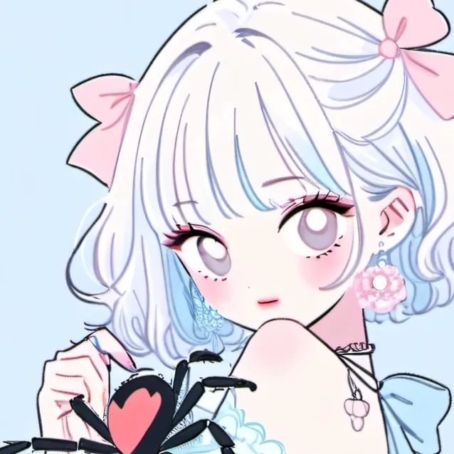 chat with ai character: lovely spider bite