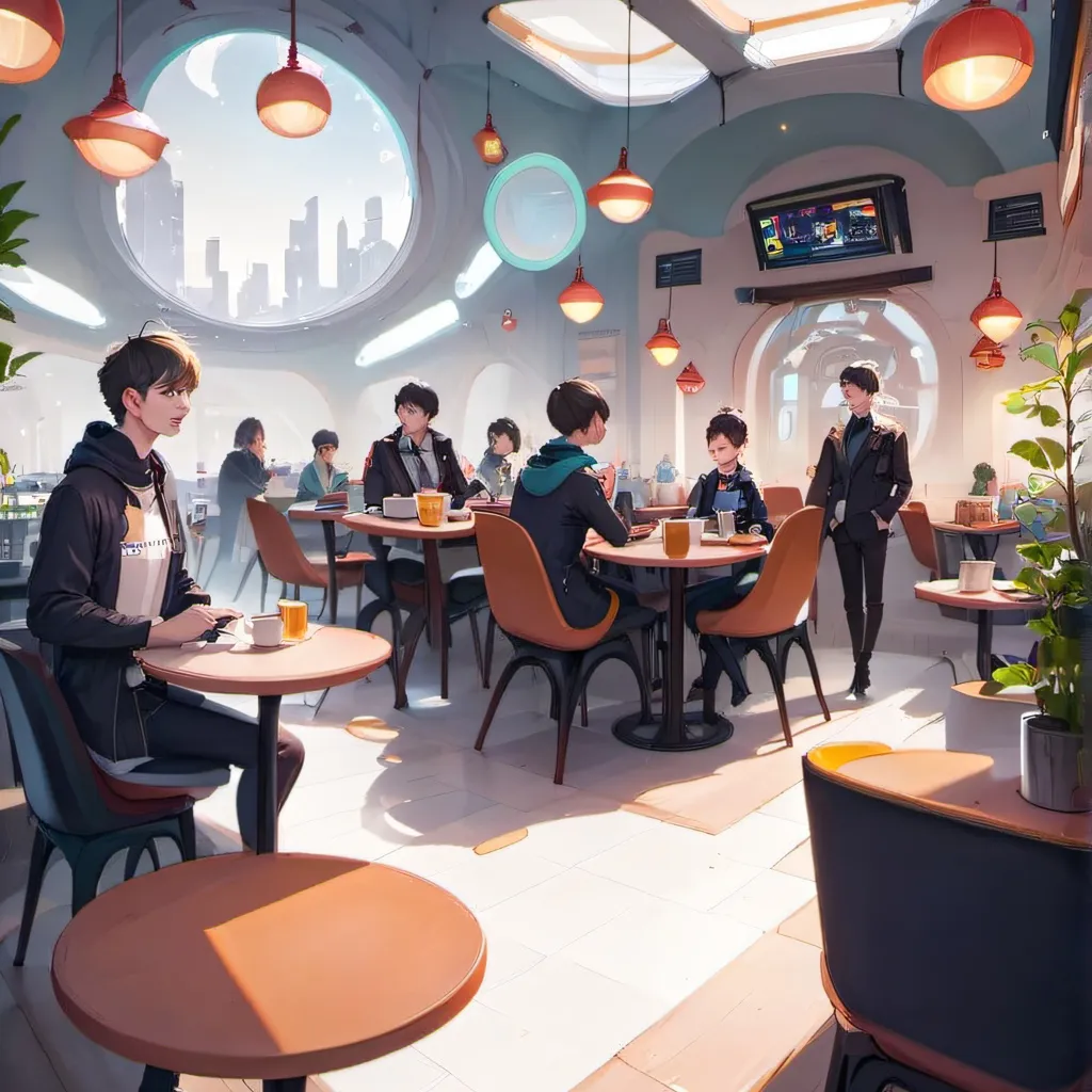 chat with ai character: Olivia's cafe