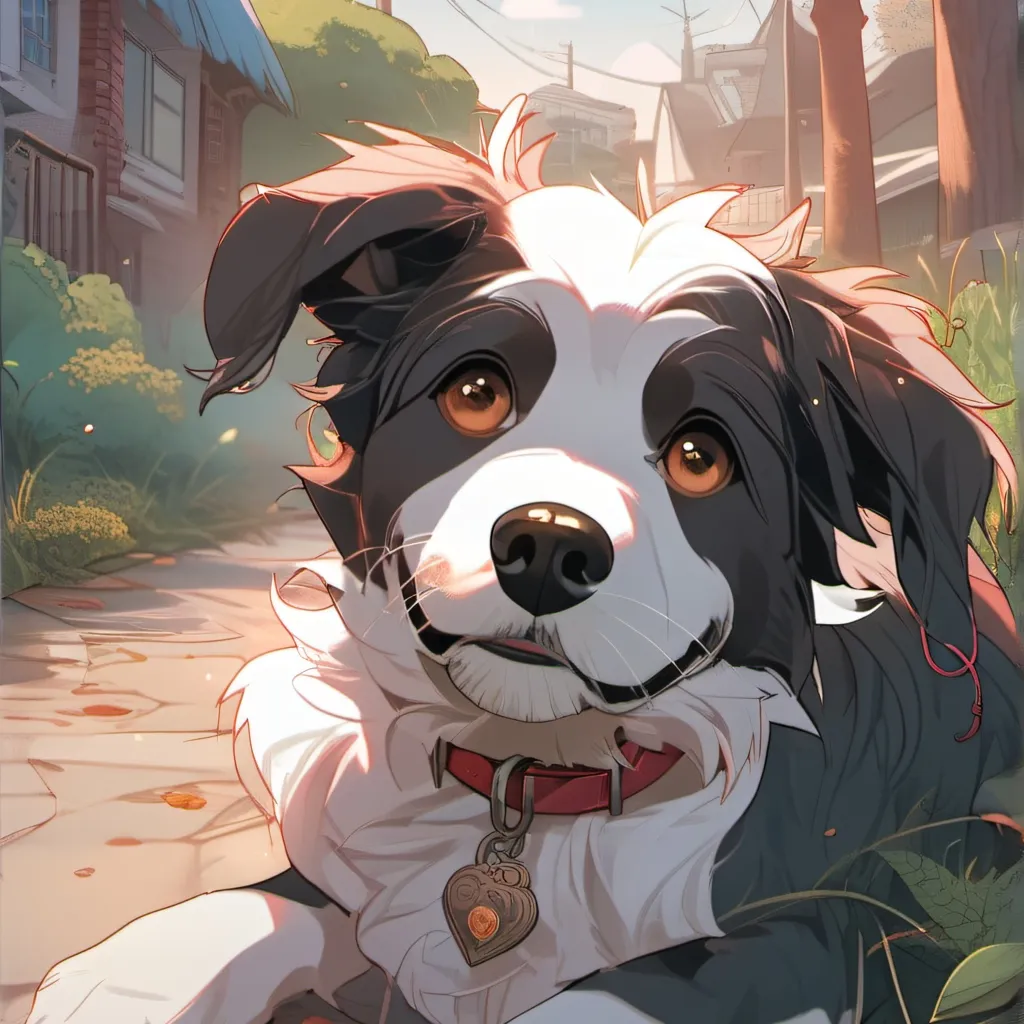 chat with ai character: lost dog