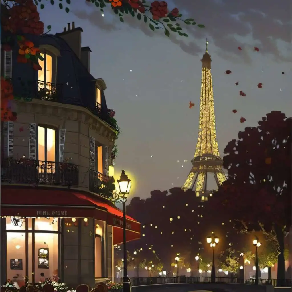 chat with ai character: Vacation in Paris 