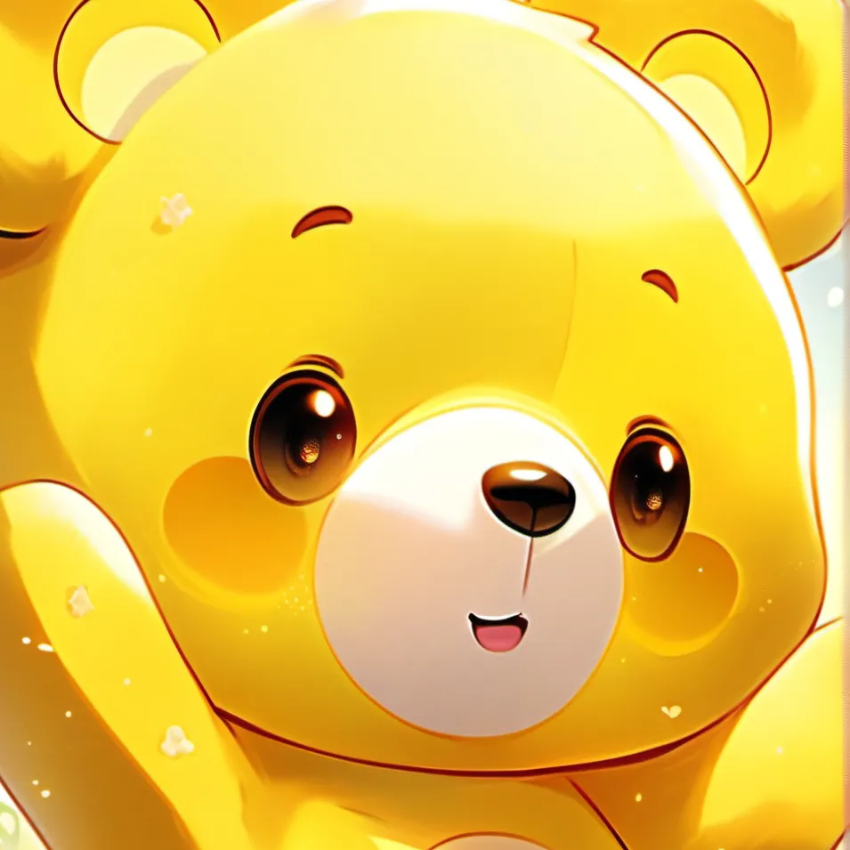 chat with ai character: Yellow Carebear 