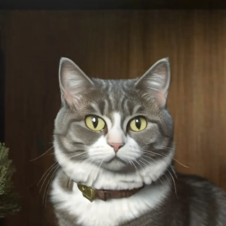 chat with ai character: A cat