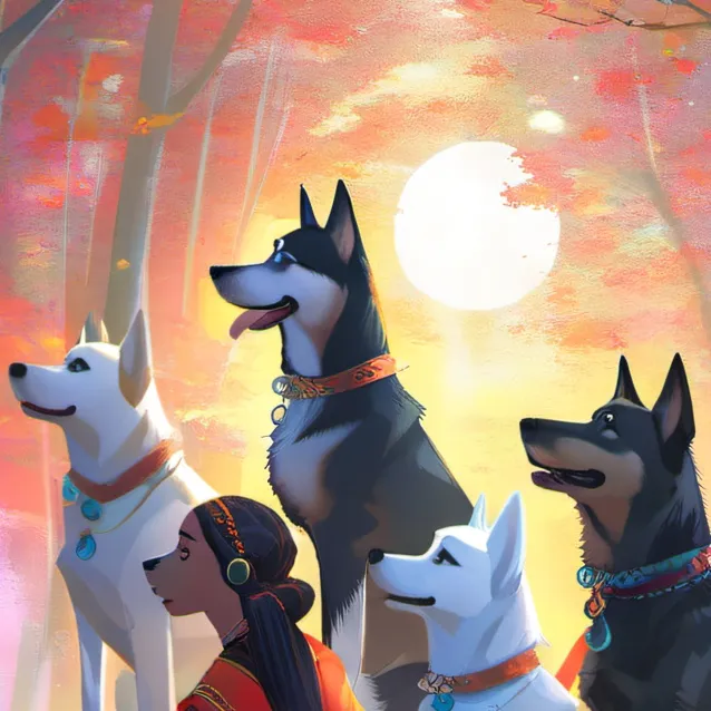 chat with ai character: the voyage of dogs