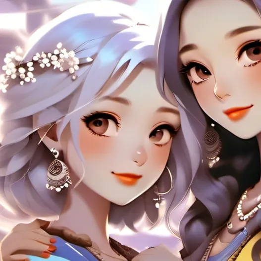 chat with ai character: Lilly and Hannah