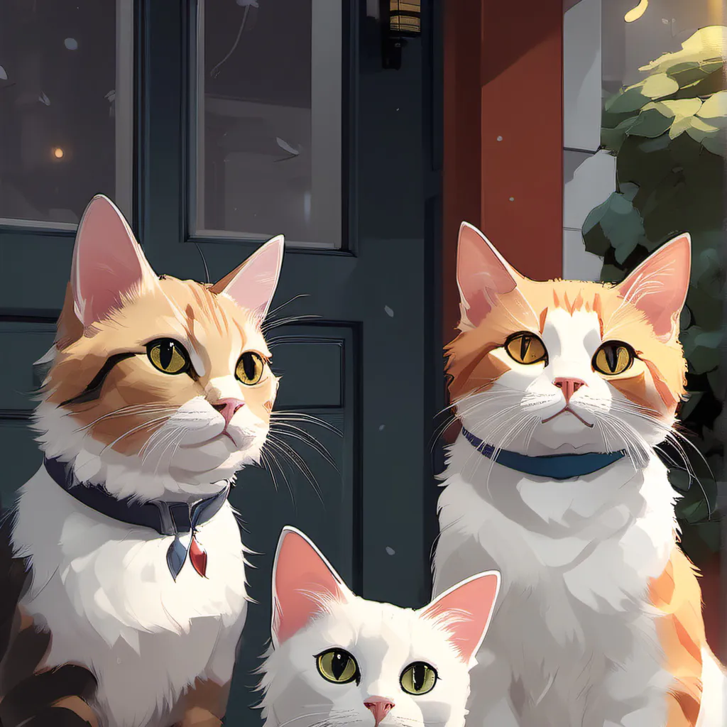 chat with ai character: 3 kittens