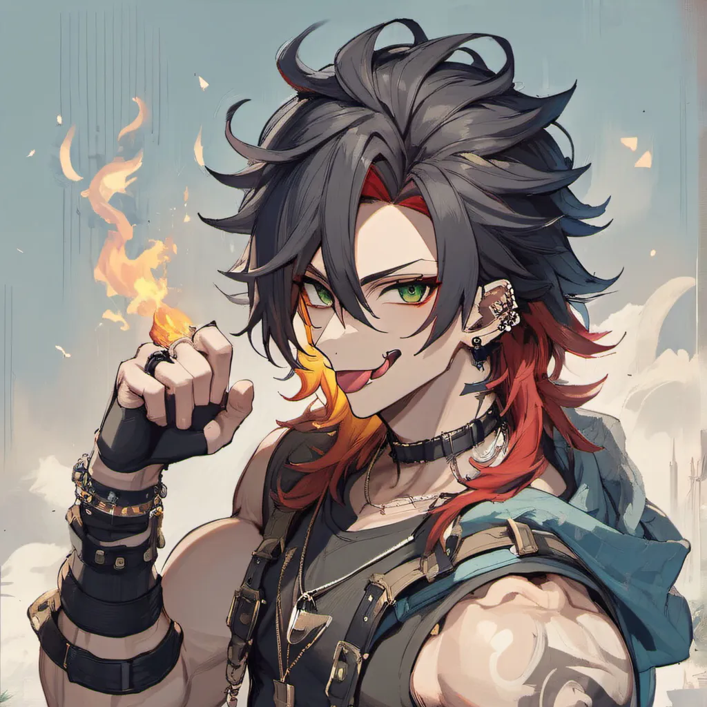 chat with ai character: Flare