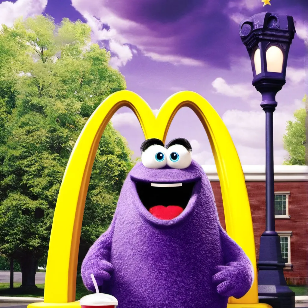 chat with ai character: Grimace