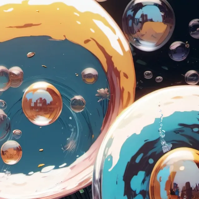 chat with ai character: bubble