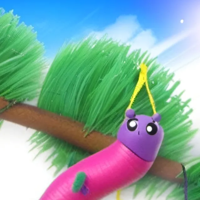 chat with ai character: worm in a string 