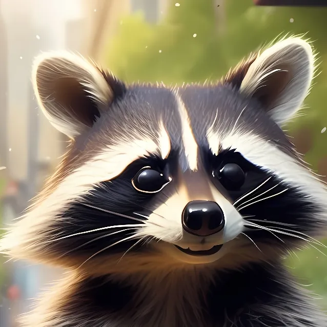 chat with ai character: raccoon 