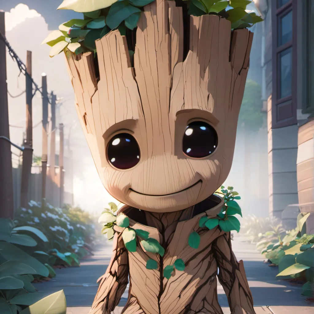 chat with ai character: Groot