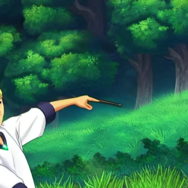 chat with ai character: grass