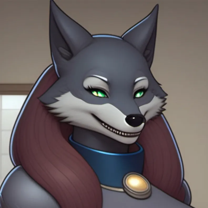 chat with ai character: Female Wolf Alien