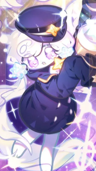 ai character: MYC!(milky way) background