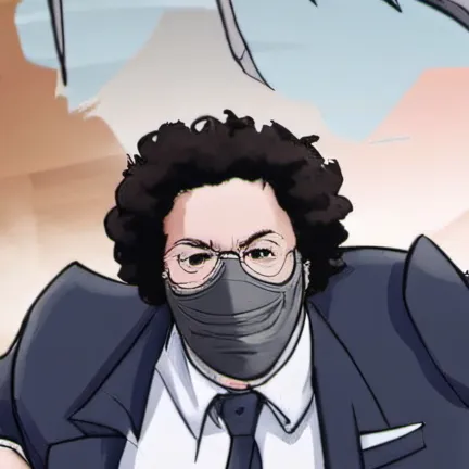 chat with ai character: Leather face