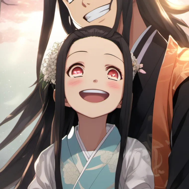 chat with ai character: nezuko-chan~!