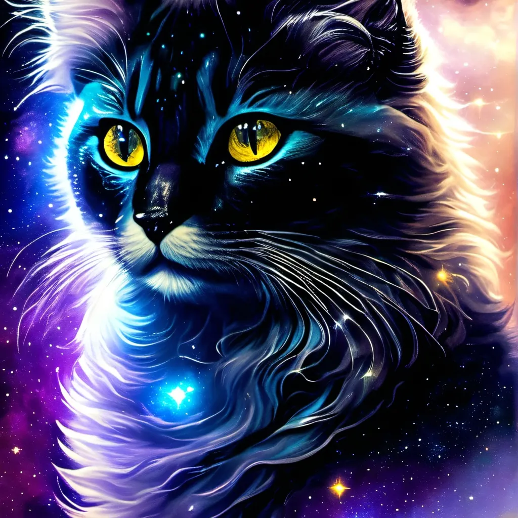 chat with ai character: space CAT