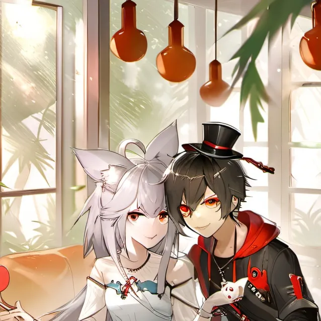 chat with ai character: hazbin pig pong