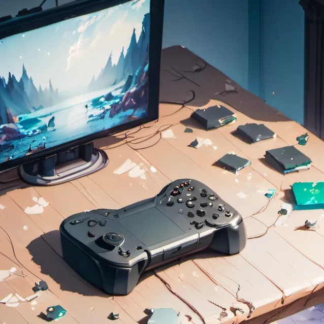 chat with ai character: broken Xbox