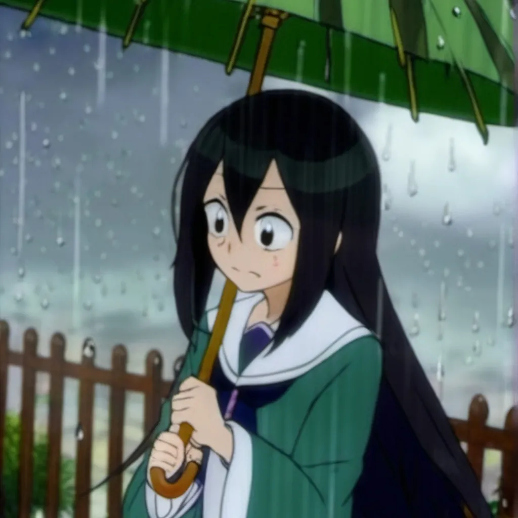 chat with ai character: Tsuyu Asui