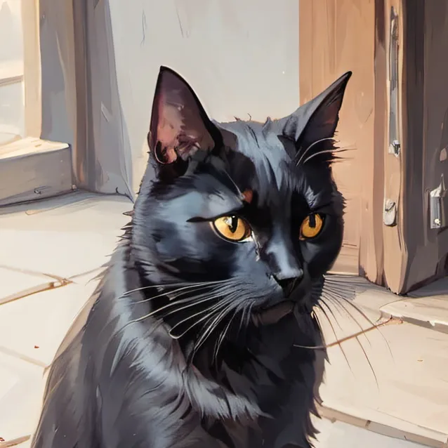 chat with ai character: nightblackcatqeeun