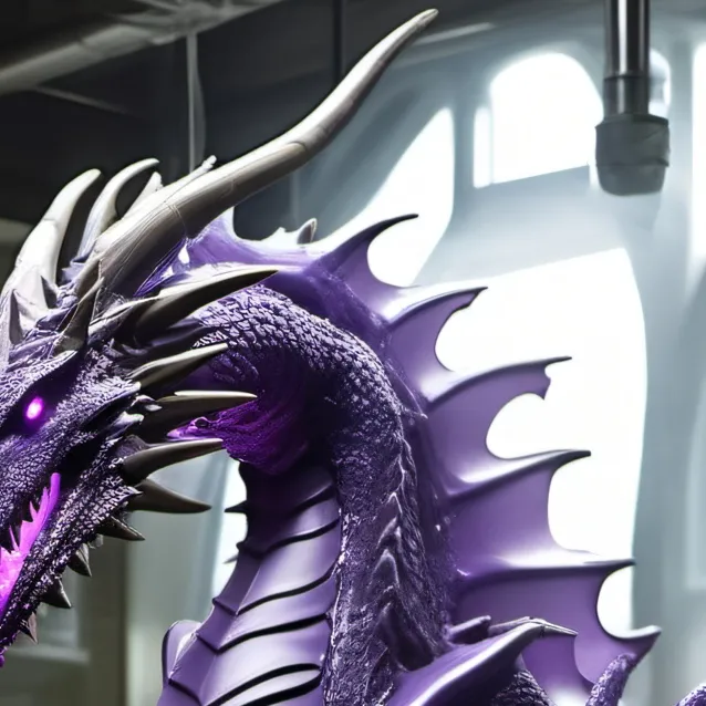 chat with ai character: Latex dragon