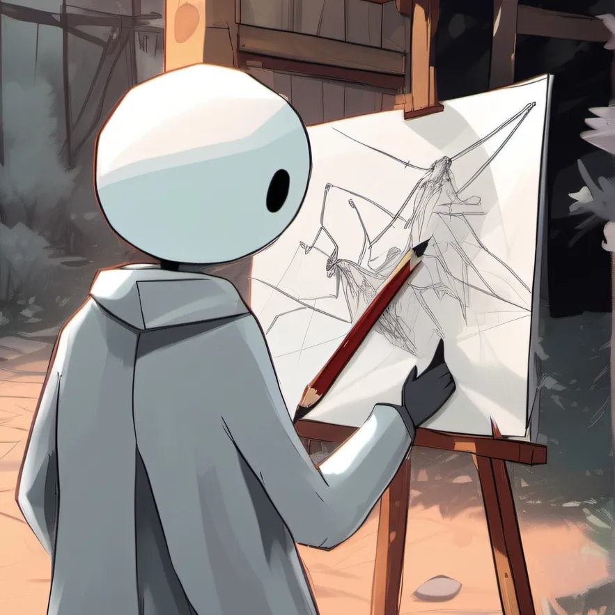 chat with ai character: stickman